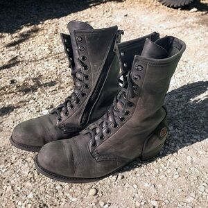 🌺Vintage Harley Davidson Riding Boots